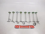 8X Rklin H0 Ac 7047 Cast Station Light Lantern 130 Mm #EE703-0.5. Fixed Price $83.29.