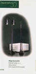 Department 56 Village Accessories Railroad Lamps Set Of Battery Operated 52760. Fixed Price $13.49.