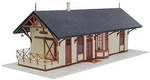Atlas Maywood Station Kit Tan W/brown Trim - Ho Scale Model Railroad Building. Fixed Price $40.59.