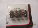 Atlas # 220611 Friction Bearing Caboose Trucks Without Couplers, Pair. (n). Fixed Price $6.25.
