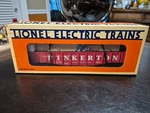 1989 Lionel Trains 6-16712 Pinkerton Animated Gondola 6-16674 Original Box. Fixed Price $39.00.