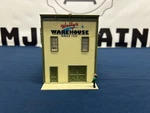 Walthers Wally Warehouse Commercial Building Yellow 933-3605. Fixed Price $29.99.