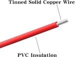 20 Gauge Pvc 1007 Solid Electric Wire Red And Black Each 50 Ft Awg Ho.... Fixed Price $25.88.
