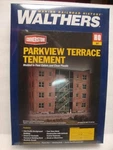 Walthers Ho #933-3177 Parkview Terrace Background Building --new Kit/open Box. Fixed Price $26.95.