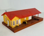Vintage Bachmann Grovemont Railroad Station Depot Ho Scale 3014/3015. Fixed Price $12.74.