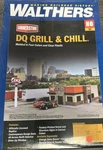 Walthers Cornerstone Ho Scale Kit 933-3485 Dq Grill & Chill Nib. Fixed Price $29.99.
