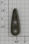 Lionel 3830-111 Gray Submarine Conning Tower (10). Fixed Price $30.00.