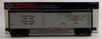 Lionel 6-19512 Gauge Wright Brothers Reefer Car Nib. Fixed Price $9.48.