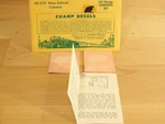 Champ Decals Ho HC-475 Penn Central Caboose. Fixed Price $6.49.