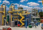Faller 130175 Ho Scale 1:87 Kit Of Chemical Plant. Fixed Price $174.85.