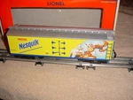 Lionel Nesquik Chocolate Bunny # 6-17356 Reefer Car 0-027 Nib. Fixed Price $65.00.