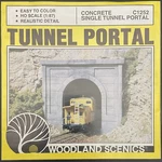 Woodland Ho Scale C1252 Concrete Hydrocal Single Tunnel Portal 1992 Made Usa. Fixed Price $12.00.