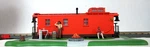 Rail King Mth 30-90013 Yard Office Caboose W/lights, Fire. Fixed Price $49.95.