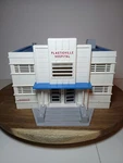 Plasticville Scale Hospital Kit HS-6 Vintage 1950S. Fixed Price $21.00.