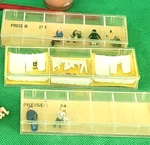 Preiser Figures (13) 55, 212, 247 & Bachmann Plasticville 2914 Ho. Fixed Price $18.00.