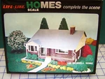 Life-like, The Rose Home Kit Scale #S352K, New, Box Is Rough. Fixed Price $14.50.