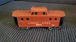 Lionel Lines 64273 Gauge Caboose Postwar Vintage. Fixed Price $25.00.