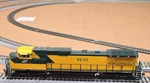 Kato Ho Ge C44-9W Dash Chicago & Northwestern #8633 Diesel Locomotive Dc. Fixed Price $125.00.