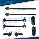 8PC Inner And Outer Tie Rods Sway Bar Links Boots Kit 2000-2006 Ford Focus. Fixed Price $61.23.