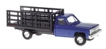 Trident Chevrolet Pickup W/stakebed Body Blue - Ho Scale Model Railroad Vehicle. Fixed Price $18.08.
