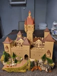 Vollmer Ho Scale #49910 Burg Aus Dem Mittelalter Caste Fully Assembled. Fixed Price $349.99.