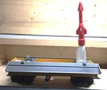 Marx 2824 U.s. Air Force Missle Launching Gondola 1961-62. Fixed Price $60.00.