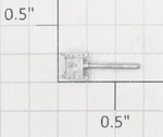 Roundhouse 76104 Unfinished Diecast Crosshead (10). Fixed Price $10.00.