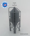 Whistle Stop Models HO8002 Scale Feed Bin, Resin 3D Printed, Highly Detailed. Fixed Price $9.39.
