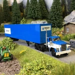 Sheet Metal Semi Trailer, Dodge Lcf Ct 900, Chrysler, 1960 - Brekina 86304 Ho 1/87. Fixed Price $43.04.