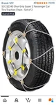 Scc SZ343 Shur Grip Super Passenger Car Tire Traction Chain - Set Of 2. Fixed Price $35.00.