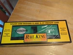 New Rail King Mth Nyc Rounded Roof Box Car 30-7414 Gauge. Fixed Price $20.00.