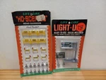 Life Like Light-up Overhead Road Sign& Barriers Sealed. Fixed Price $22.50.