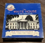 The White House Model Kit Vintage Glencoe Open Box - Usa. Rr Train Scale. Fixed Price $49.90.