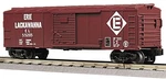 Mth 30-7428 Erie Lackawanna 40' Boxcar Railking Ga RD#55205 Pre Owned. Fixed Price $23.99.