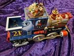 Cannonball 21ST Century Twenty-first Limited Edition Mr. Christmas Engine Train!. Fixed Price $39.95.