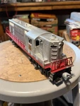 Lionel 1534W Passenger Set W/ 2328 Burlington GP-7. Fixed Price $400.00.