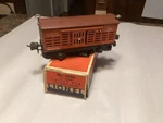 Nice Lionel Prewar 2656 Orange Stock Car W/ Ob From 1940. Fixed Price $105.00.