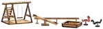 Busch 1485 Ho Scale Playground Equipment Kit. Fixed Price $24.67.