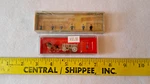 Preiser N-scale Horse Drawn Box Wagon #79475 & Merten N908 6 Pc Rr Staff. Fixed Price $30.00.