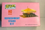 Atlas - Ho Scale Refreshment Stand Kit #715. Fixed Price $9.00.