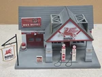 Mobil Gas 1940'S Station Authentic Reproduction 1:43 Scale Model-chronicles. Fixed Price $90.75.