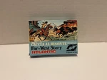 Vintage Atlantic Far-west Story Caccia Bisonte Brown Ho Scale Figures. Fixed Price $28.00.
