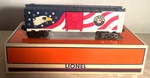 Lionel 6-36758 Patriotic Lighted Box Car Gauge, New In. Fixed Price $75.00.