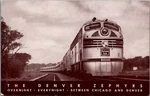 1936 Denver Zephyrs Burlington Route Train Speed Record Postcard. Fixed Price $39.96.