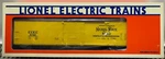 Lionel #6-5722 Nickel Plate Road Woodside Reefer #garx 5722-NOS. Fixed Price $14.99.