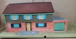 Tyco # 945 Lighted Colonial House Scale AFTB15. Fixed Price $6.50.