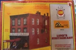 Ho Scale Ahm, Luigi's Restaurant Building Kit, Lighted, #15810 Bnos. Fixed Price $48.00.