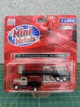 Ho Mini Metals 31184 Ih R-190 Tractor W/32' Flat Bed Trailer Set Breir & Smith. Fixed Price $24.99.