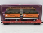 Mth Premier 20-90006C Great Northern Flatcar W/ 20' Trailers New. Fixed Price $49.99.