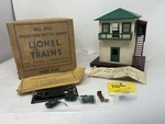 Postwar Lionel #445 Operating Switch Tower, W/ob, All Accessories, *read*. Fixed Price $49.99.